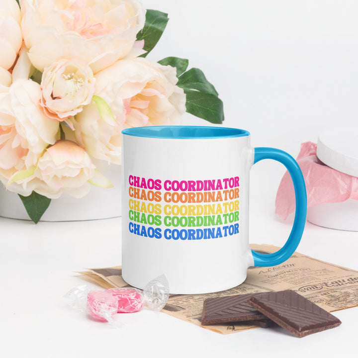 Chaos Coordinator Mug with Colorful Accents - The Kindness Cause