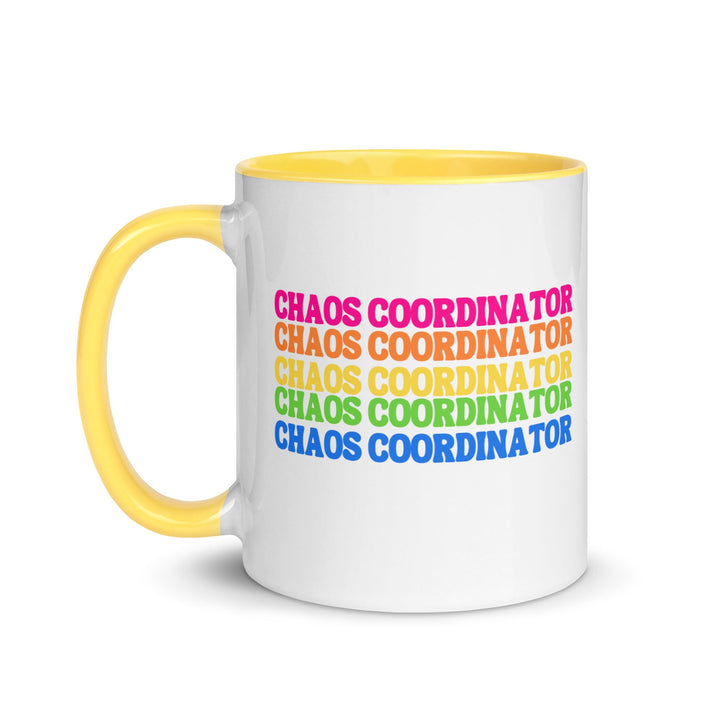 Chaos Coordinator Mug with Colorful Accents - The Kindness Cause