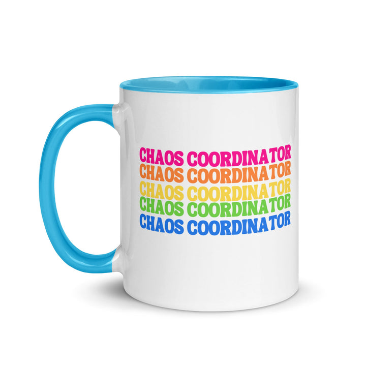 Chaos Coordinator Mug with Colorful Accents - The Kindness Cause