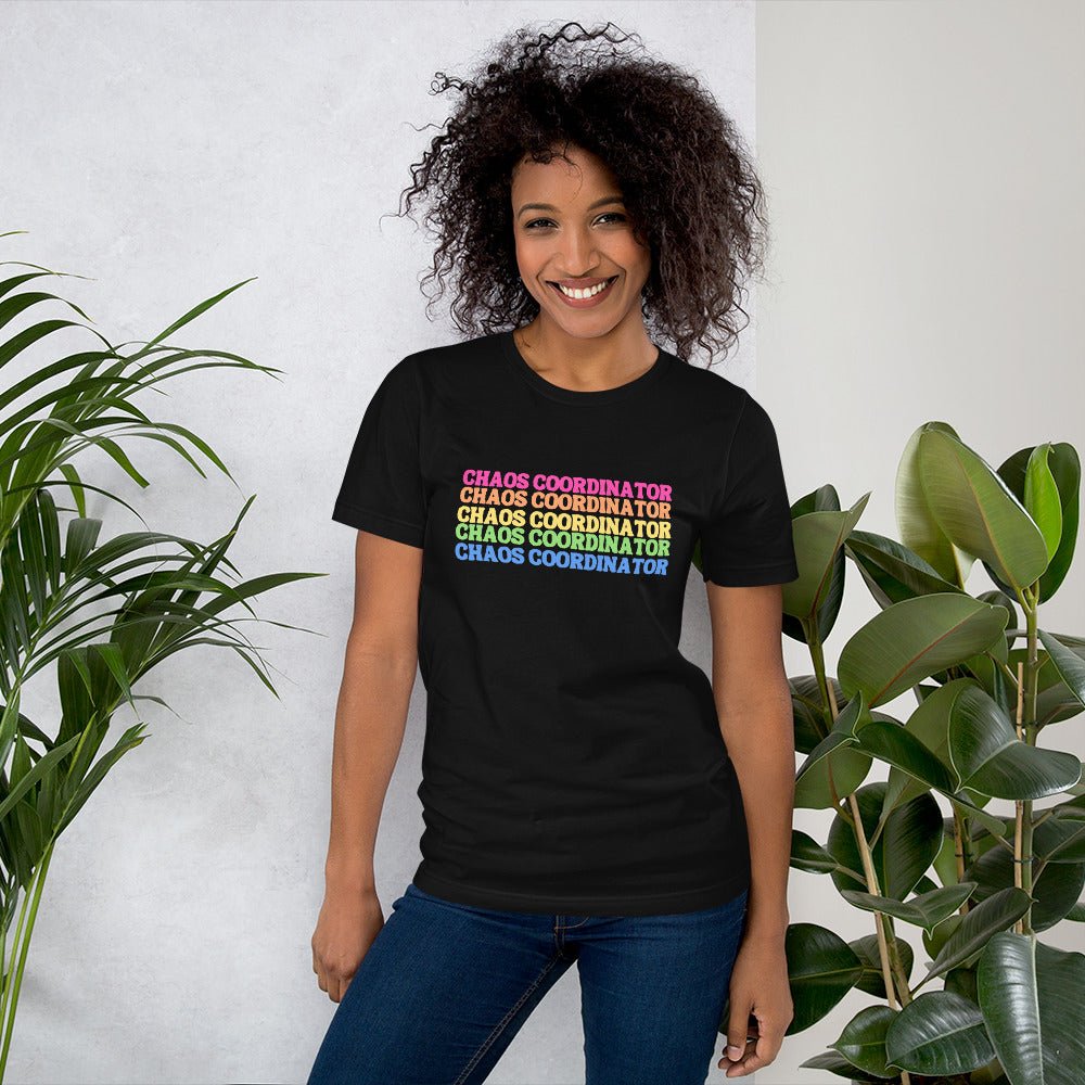 Chaos Coordinator Unisex Fit T-shirt - The Kindness Cause gifts that donate to a cause