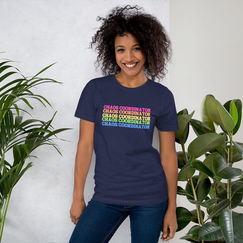 Chaos Coordinator Unisex Fit T-shirt - The Kindness Cause gifts that give back for women