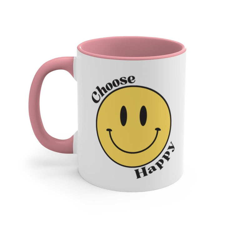 Choose Happy 11 oz. Accent Coffee Mug - The Kindness Cause