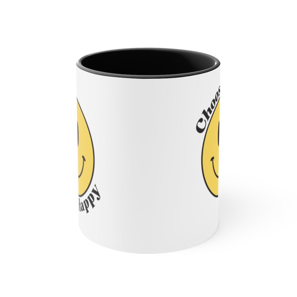 Choose Happy 11 oz. Accent Coffee Mug - The Kindness Cause