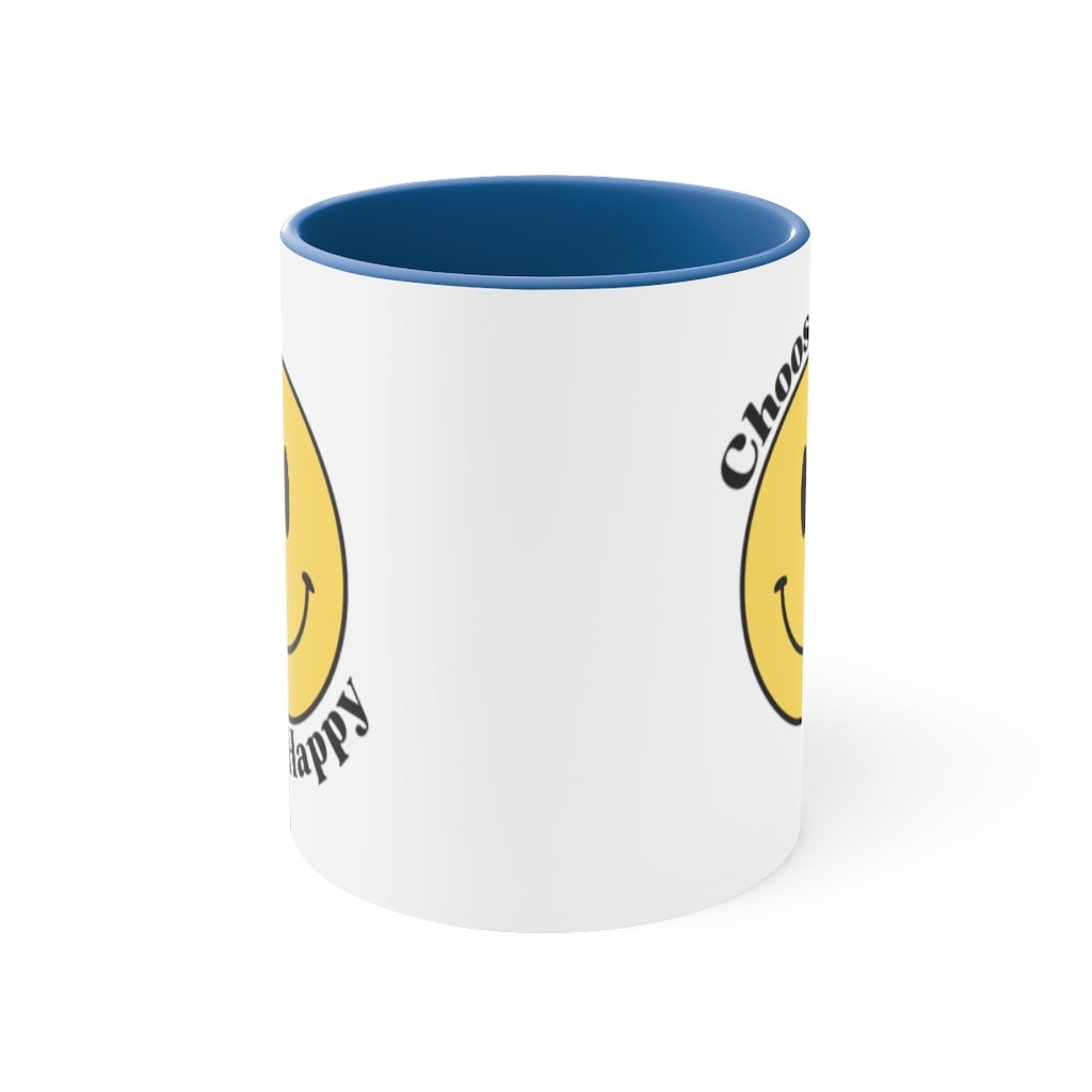 Choose Happy 11 oz. Accent Coffee Mug - The Kindness Cause