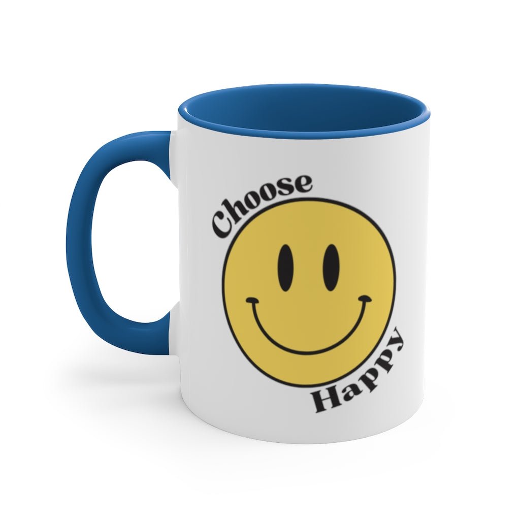 Choose Happy 11 oz. Accent Coffee Mug - The Kindness Cause