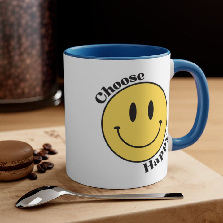 Choose Happy 11 oz. Accent Coffee Mug - The Kindness Cause
