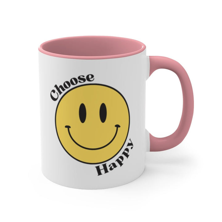 Choose Happy 11 oz. Accent Coffee Mug - The Kindness Cause