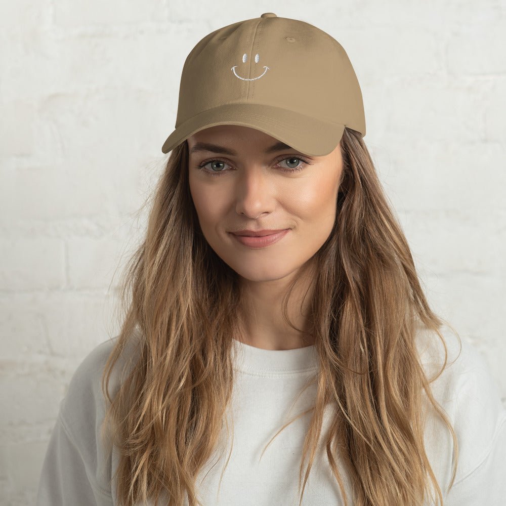 Choose Happy Embroidered Dad Hat - The Kindness Cause