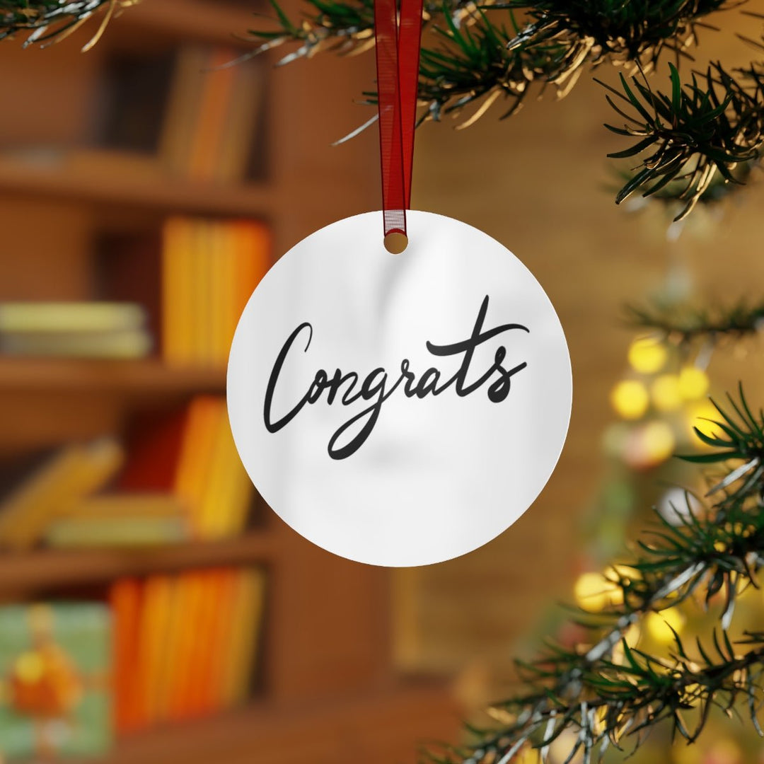 Congrats Metal Keepsake &amp; Ornament - The Kindness Cause