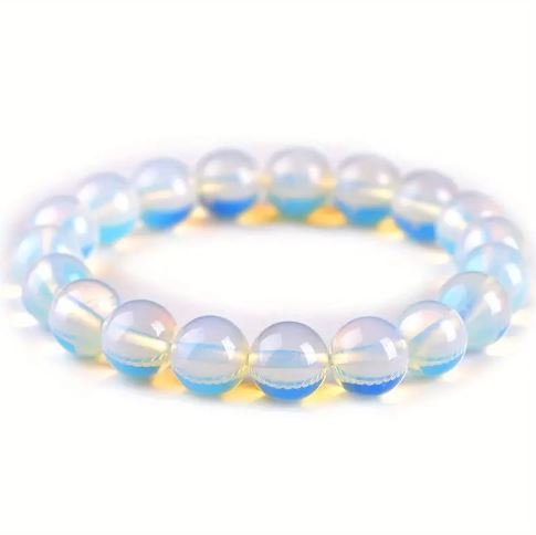 Crystal Beaded Bracelet - Opalite - The Kindness Cause