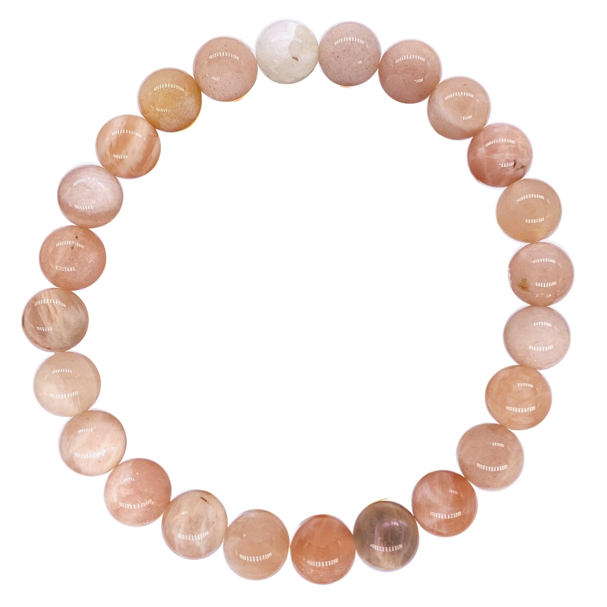 Crystal Beaded Bracelet - Sunstone - The Kindness Cause