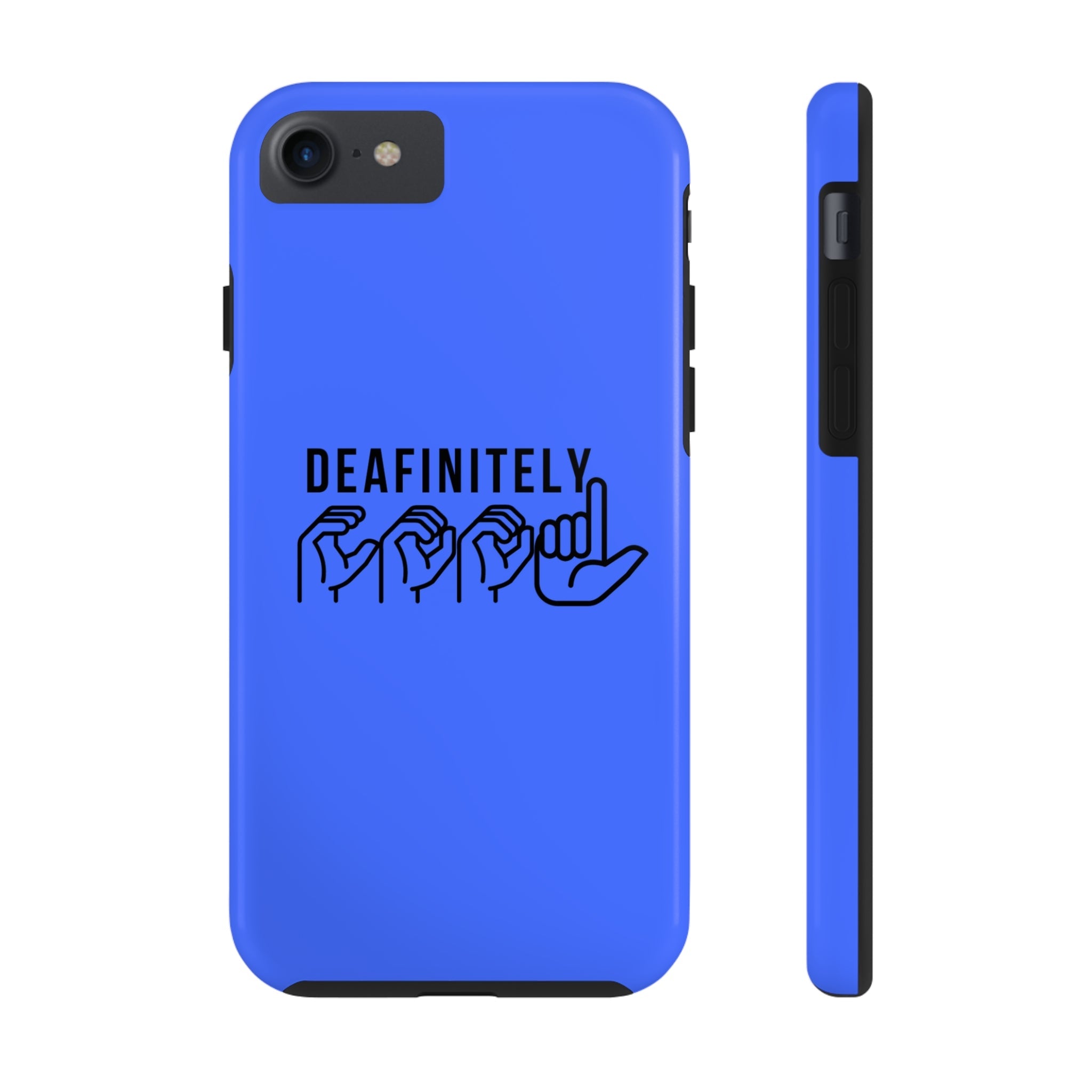 Deafinitely Cool ASL Tough Phone Cases - The Kindness Cause