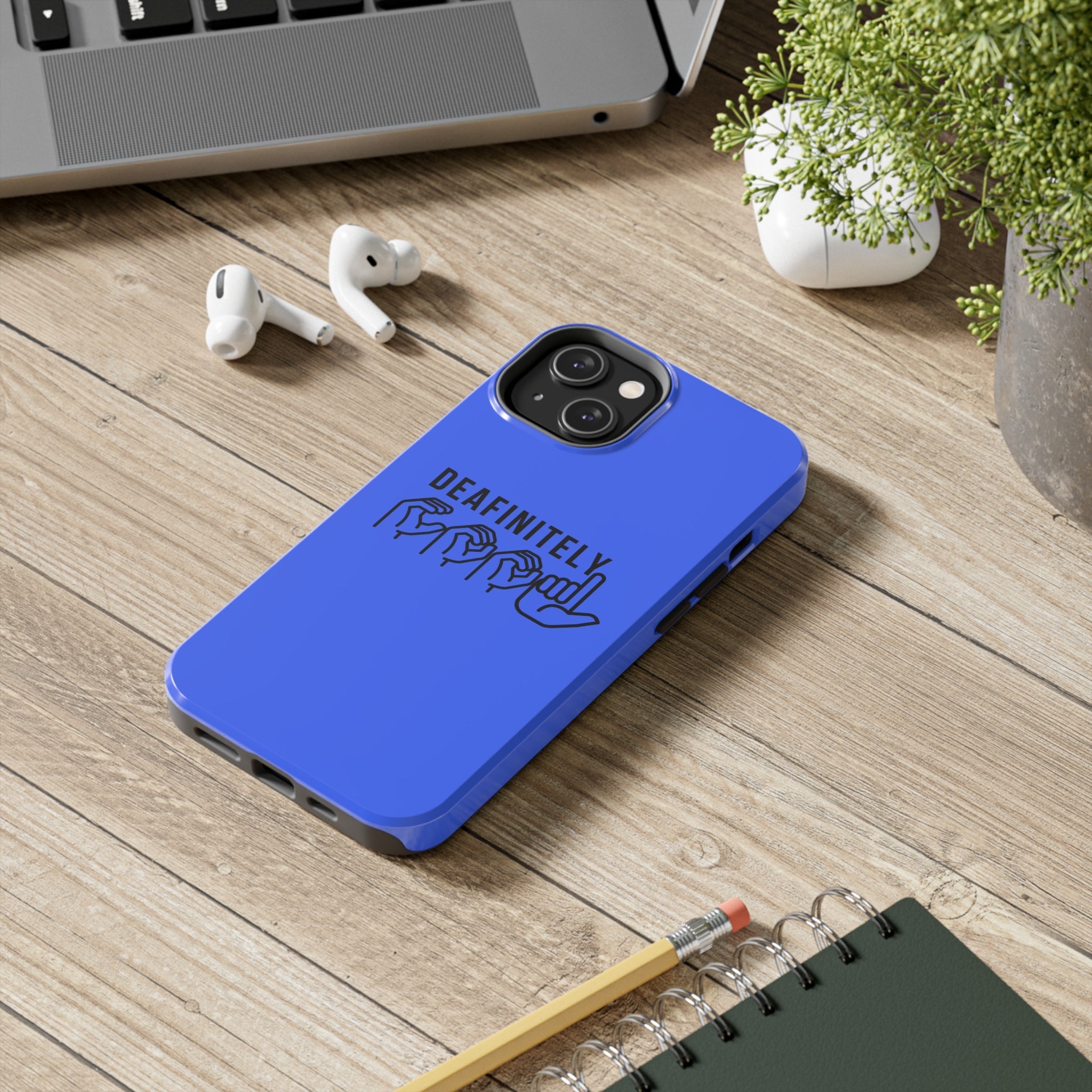 Deafinitely Cool ASL Tough Phone Cases - The Kindness Cause
