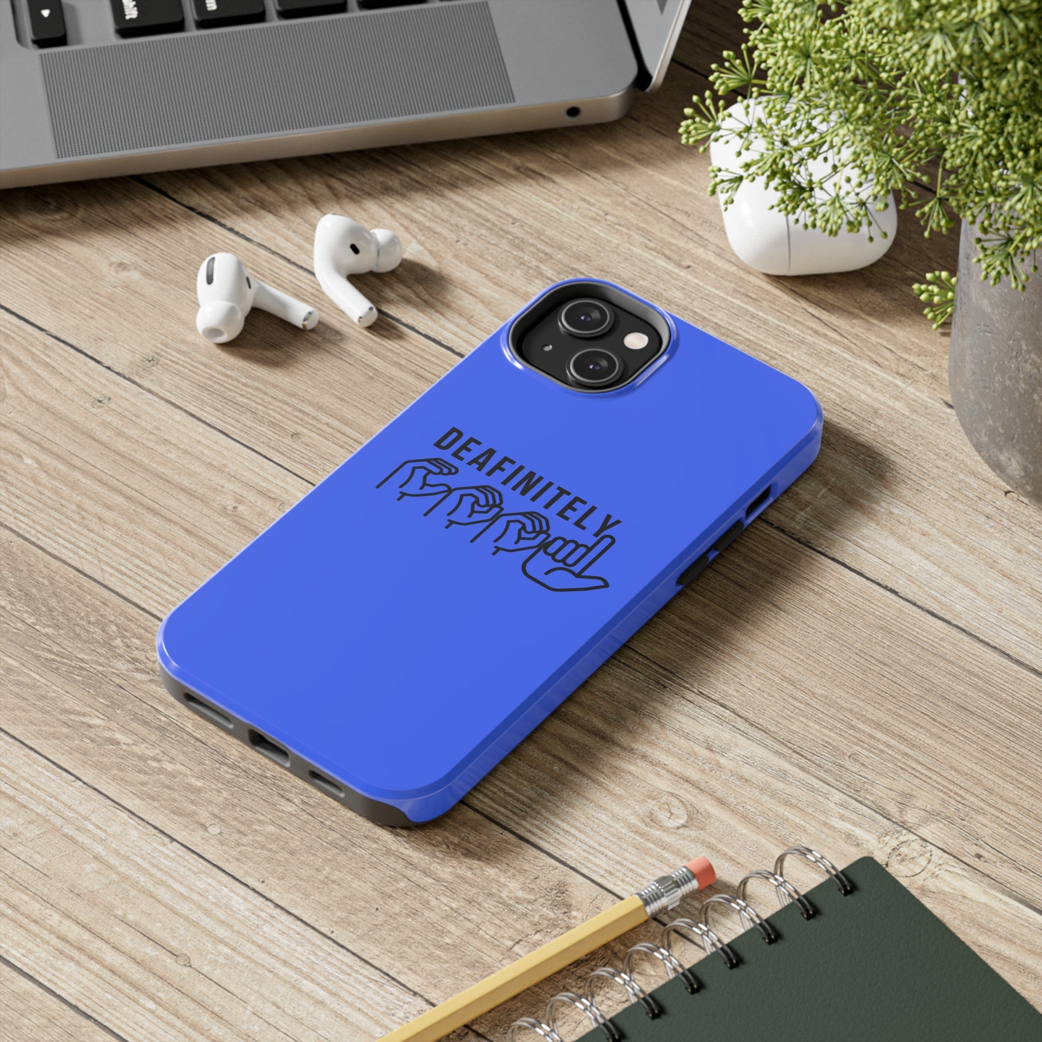 Deafinitely Cool ASL Tough Phone Cases - The Kindness Cause