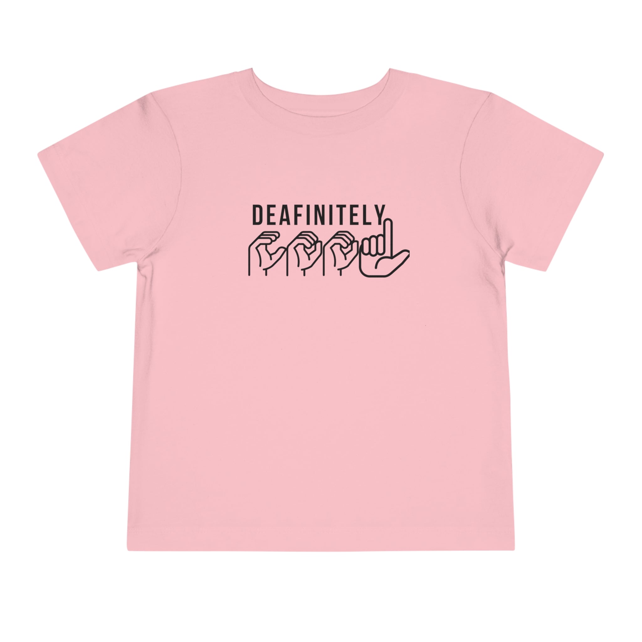 Deafinitely Cool Toddler Unisex Short Sleeve Tee - The Kindness Cause