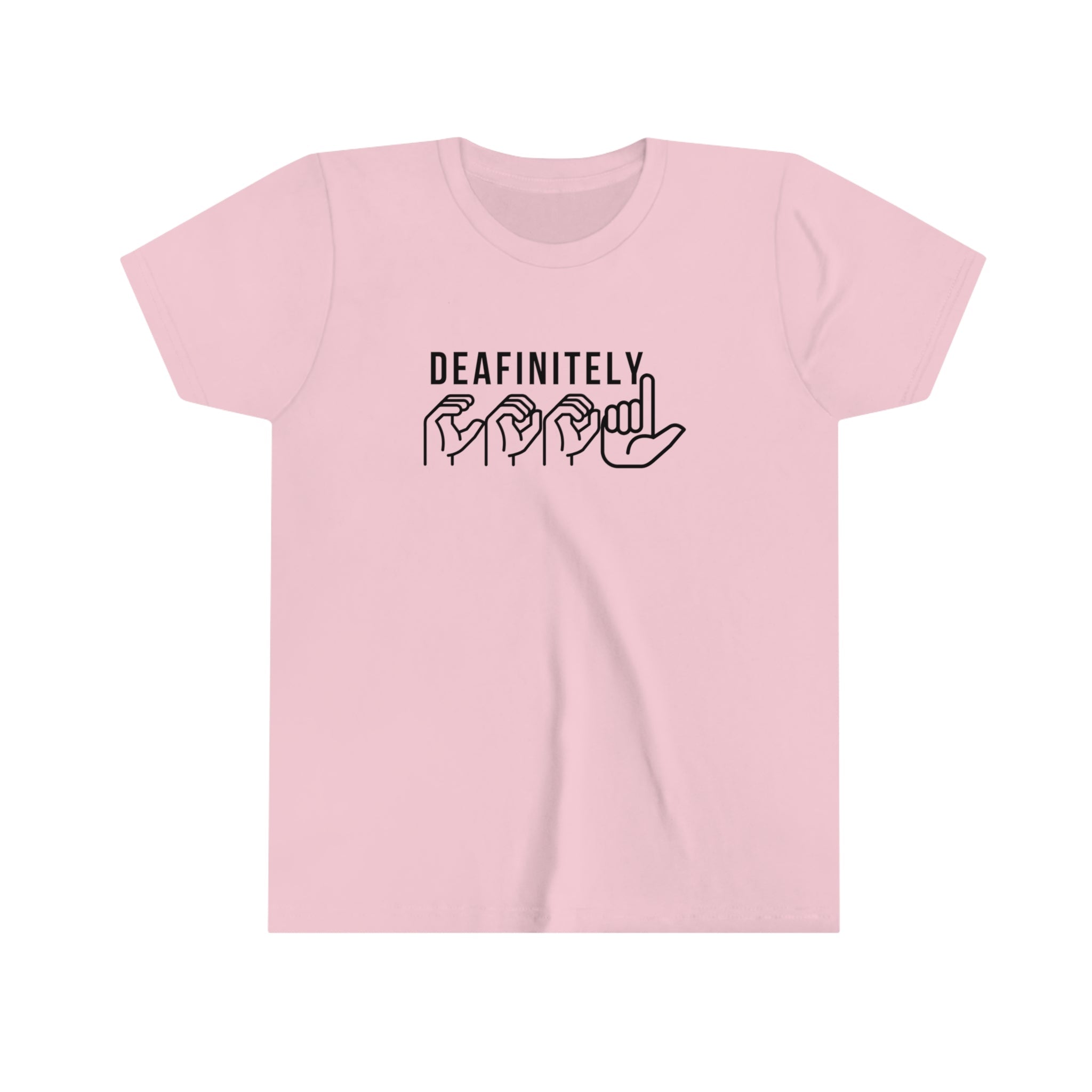 Deafinitely Cool Youth Unisex Short Sleeve Tee - The Kindness Cause