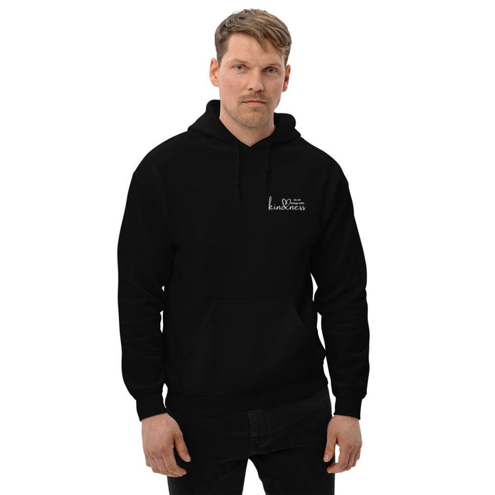 Do All Things with Kindness Embroidered Adult Unisex Hoodie - The Kindness Cause