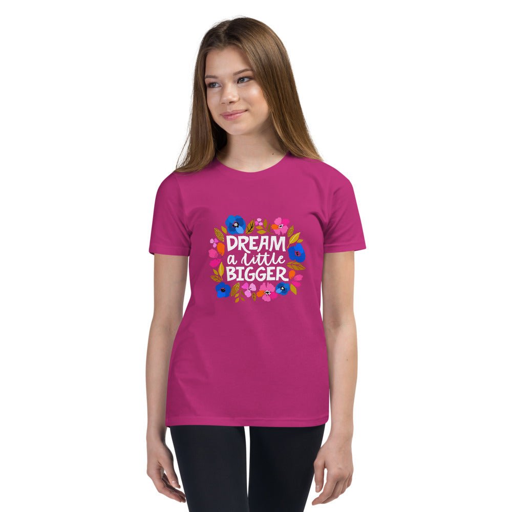 Dream a Little Bigger Youth Short Sleeve T-Shirt - The Kindness Cause