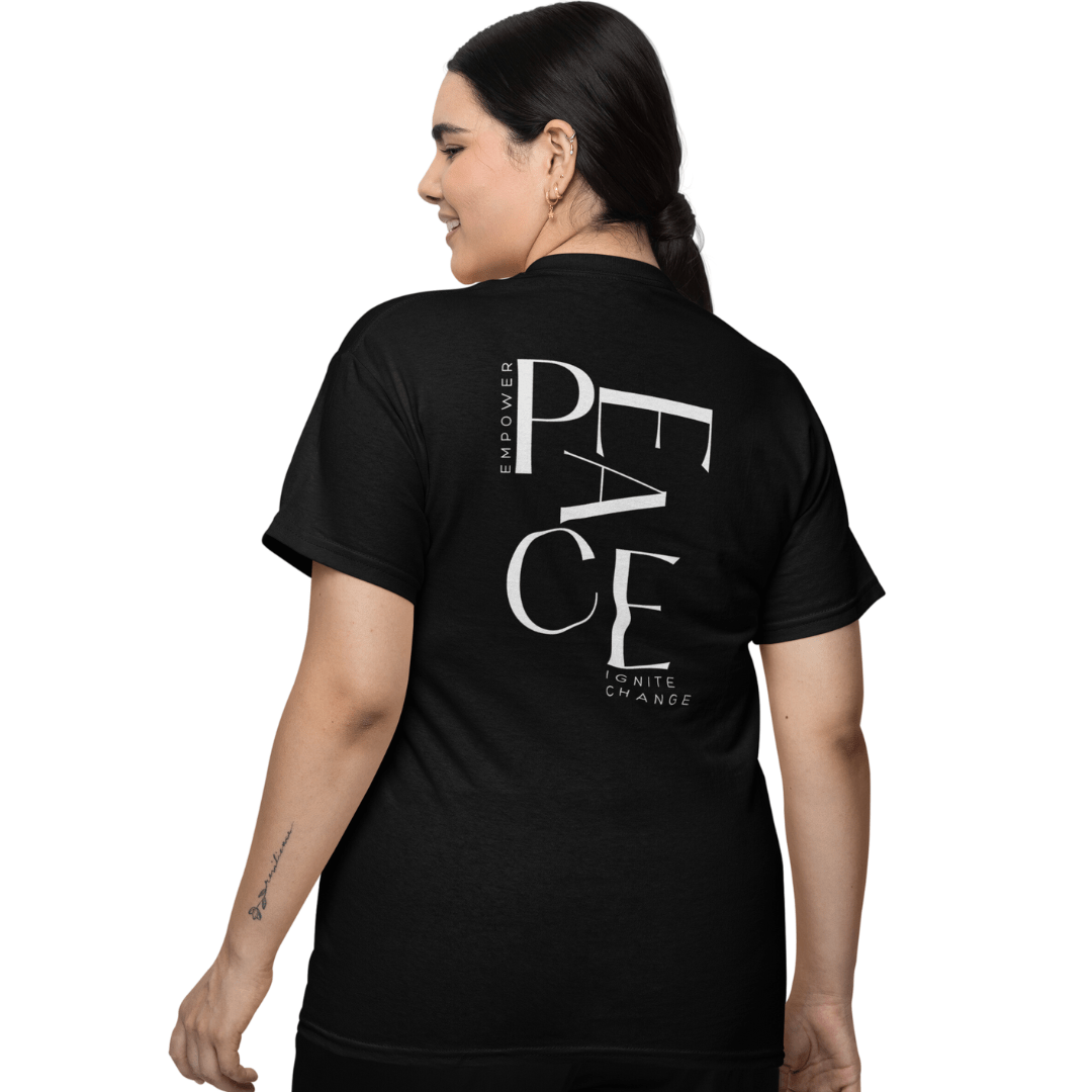 Empower Peace Ignite Change Unisex T-shirt - The Kindness Cause