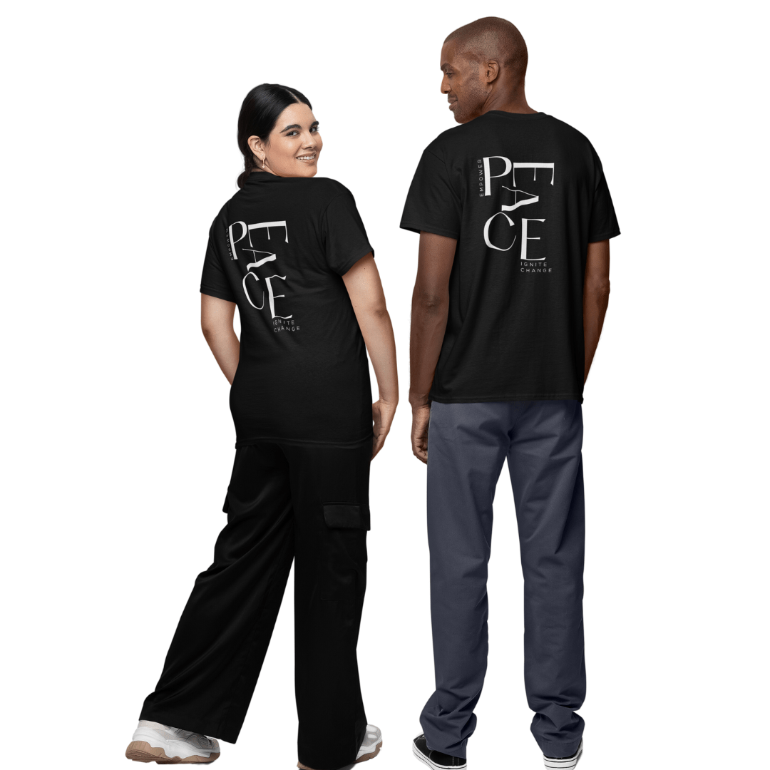 Empower Peace Ignite Change Unisex T-shirt - The Kindness Cause