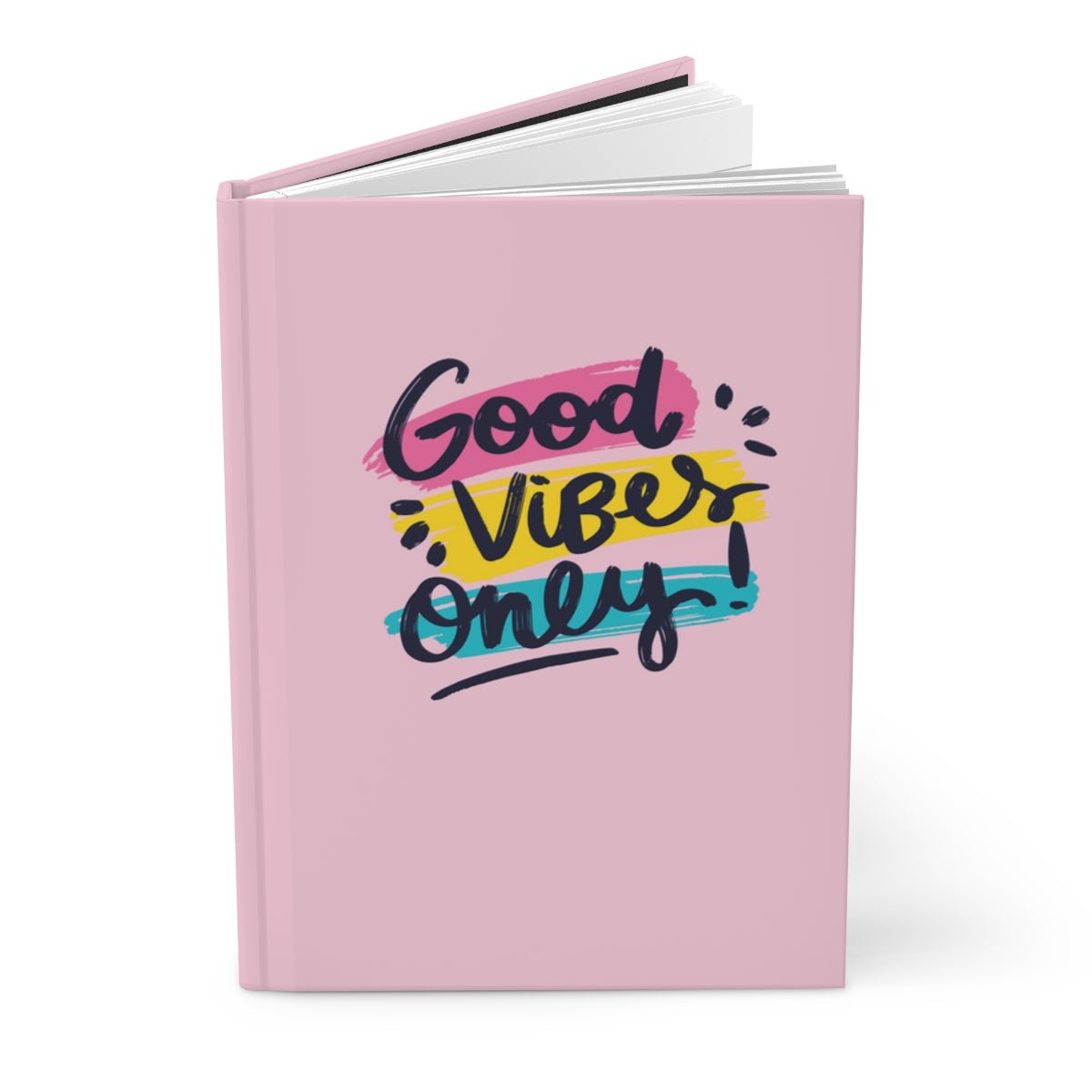 Good Vibes Only Hardcover Matte Journal - The Kindness Cause