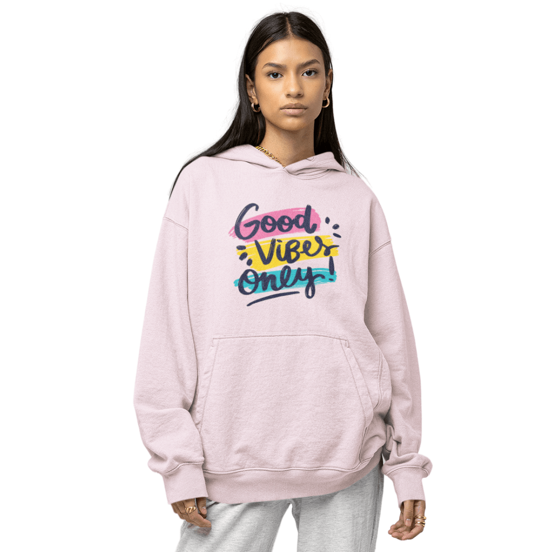 Good Vibes Only Unisex Heavy Blend Hooded Sweatshirt - The Kindness Cause
