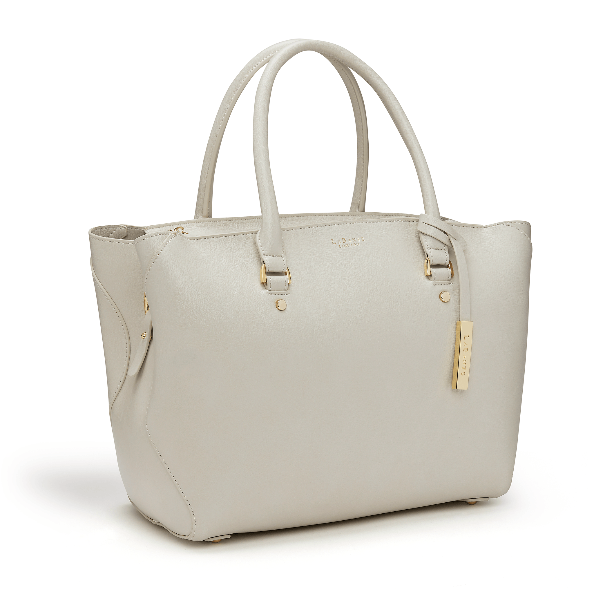 Grey - Sophie Vegan Leather Tote Bag - The Kindness Cause