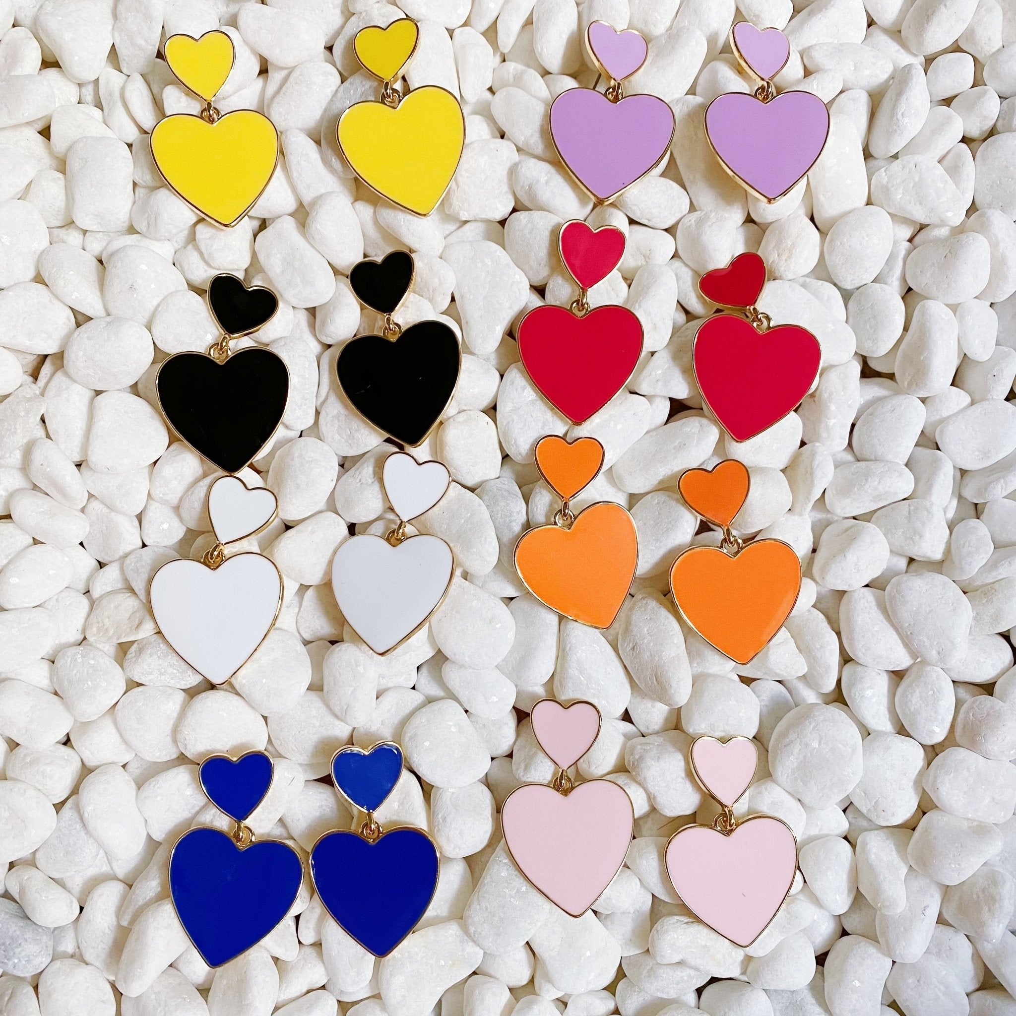Heart For Game Day Earrings - The Kindness Cause
