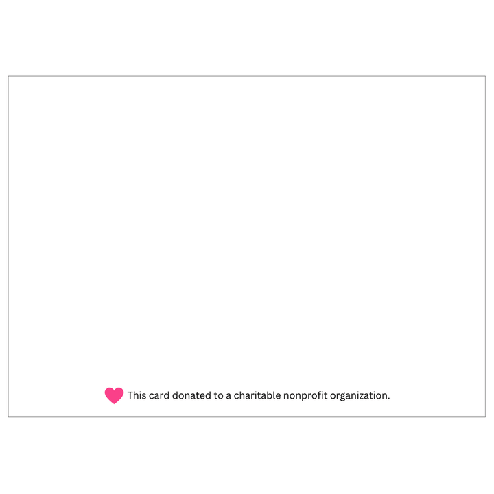 Hello Set of 10 Flat Notecards with Envelopes - The Kindness Cause