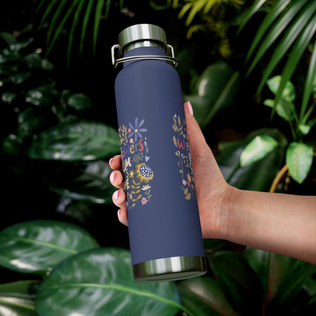 Hope Blooms 22oz Vacuum Insulated Bottle - The Kindness Cause
