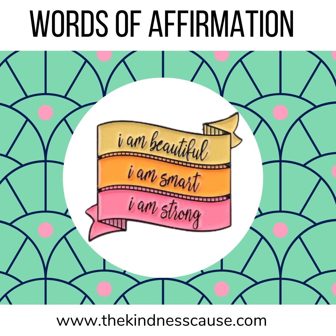 I AM Words of Affirmation Enamel Pins - The Kindness Cause