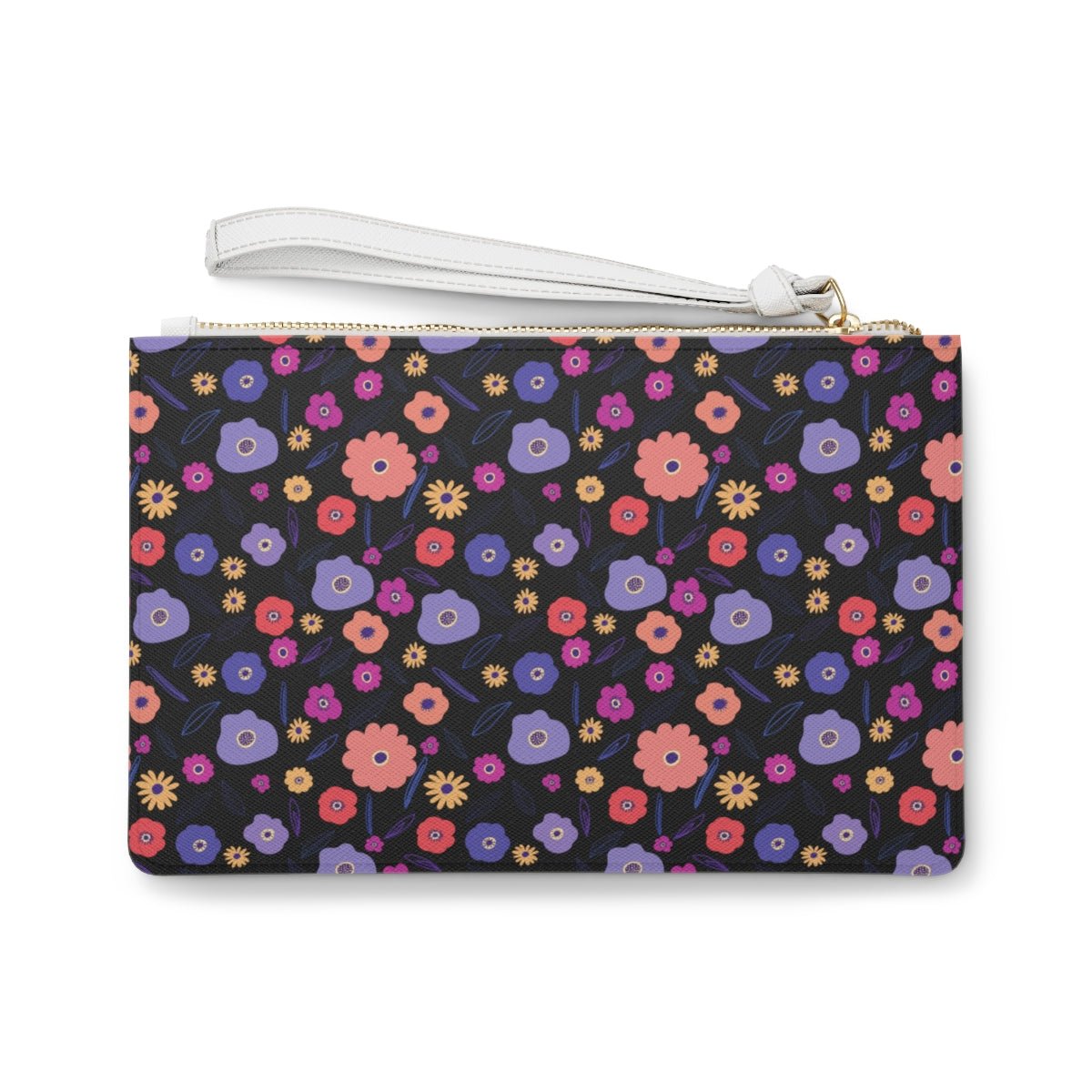 Keep Going Keep Growing Floral Wristlet Clutch Bag - The Kindness Cause