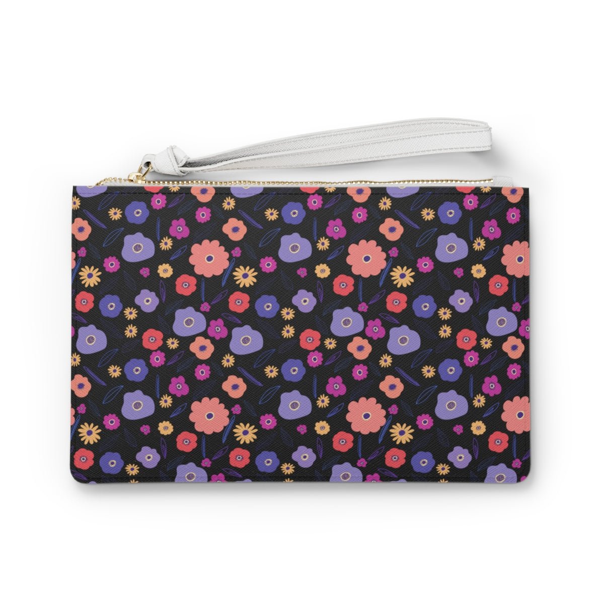 Keep Going Keep Growing Floral Wristlet Clutch Bag - The Kindness Cause