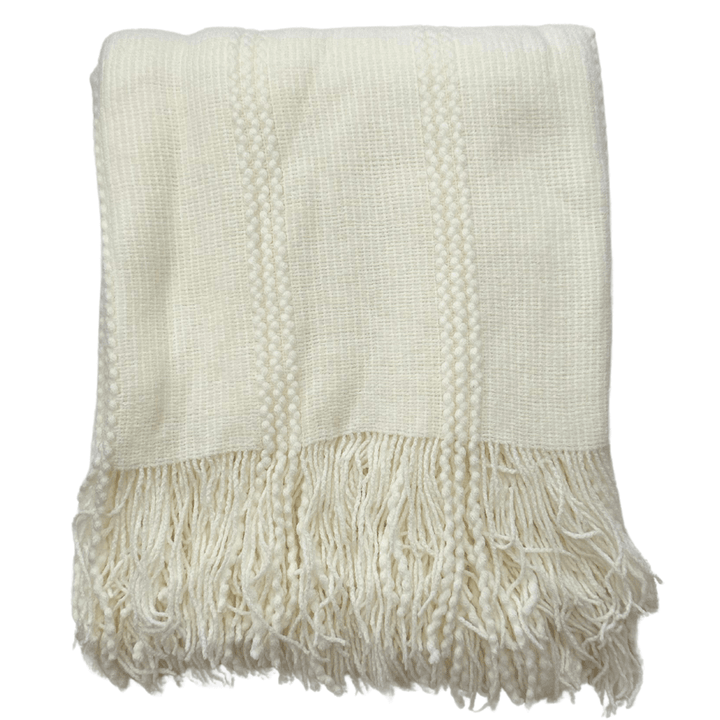 Lightweight Soft Knitted Cozy Throw Blanket - The Kindness Cause
