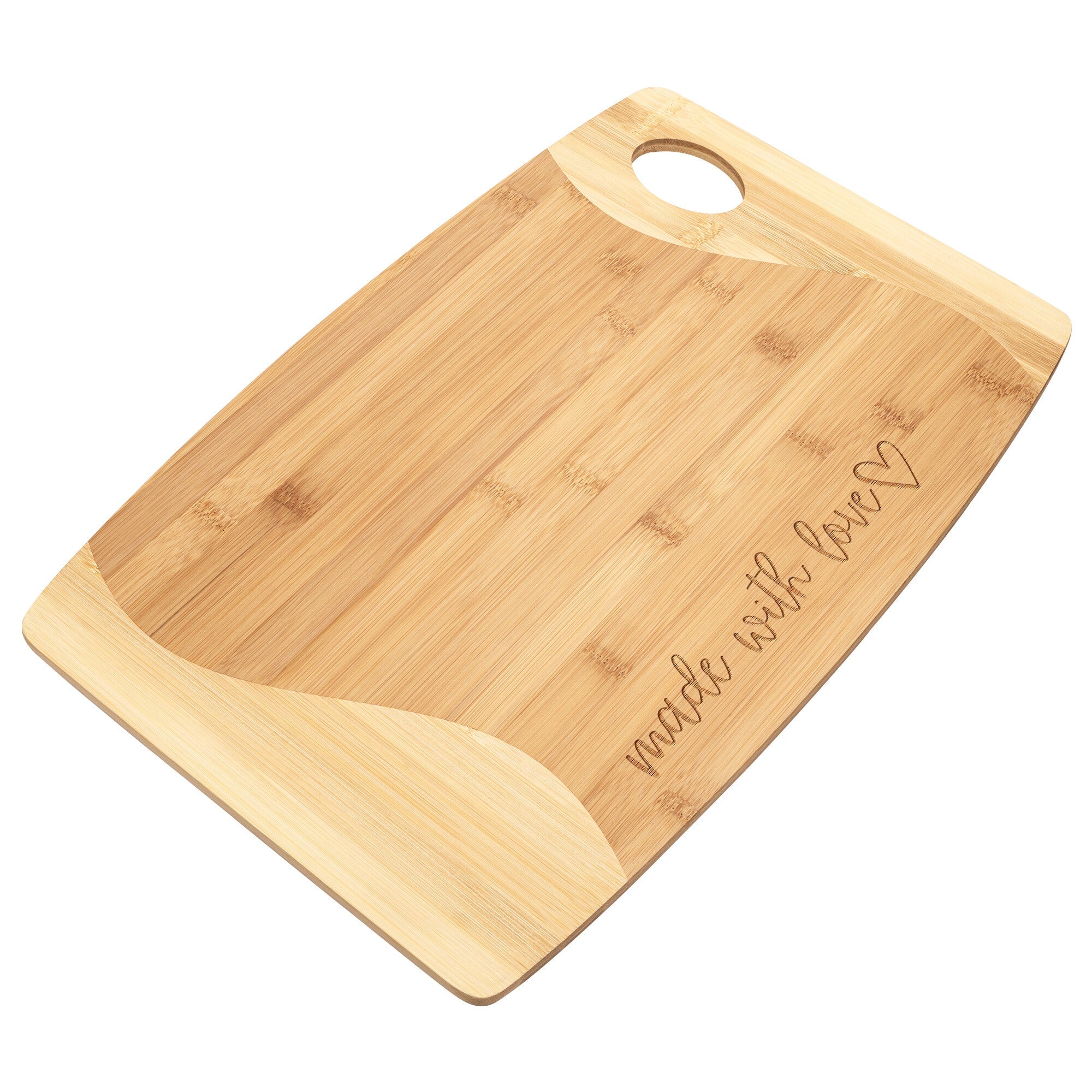 Made with Love Bamboo Cutting Board - The Kindness Cause
