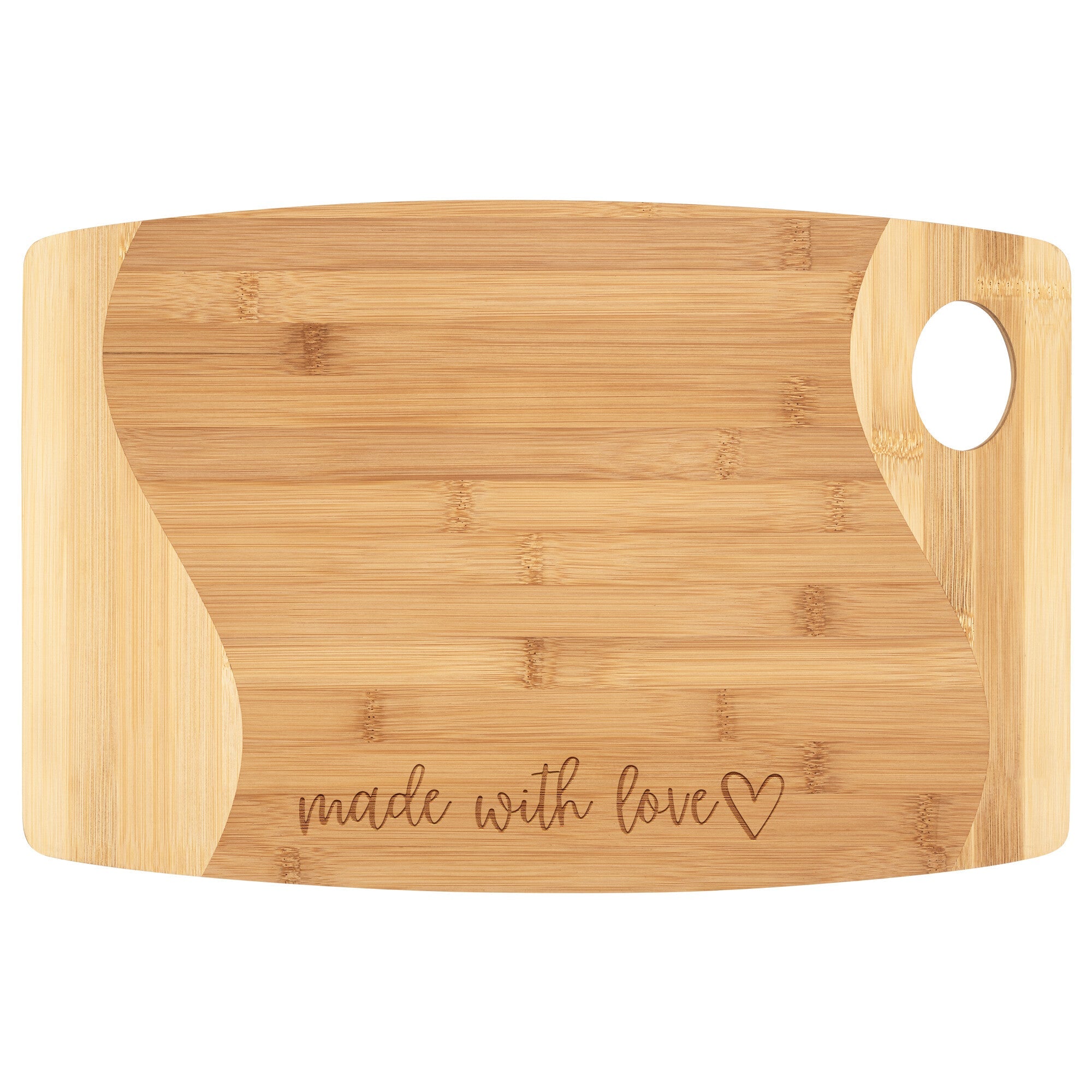 Made with Love Bamboo Cutting Board - The Kindness Cause