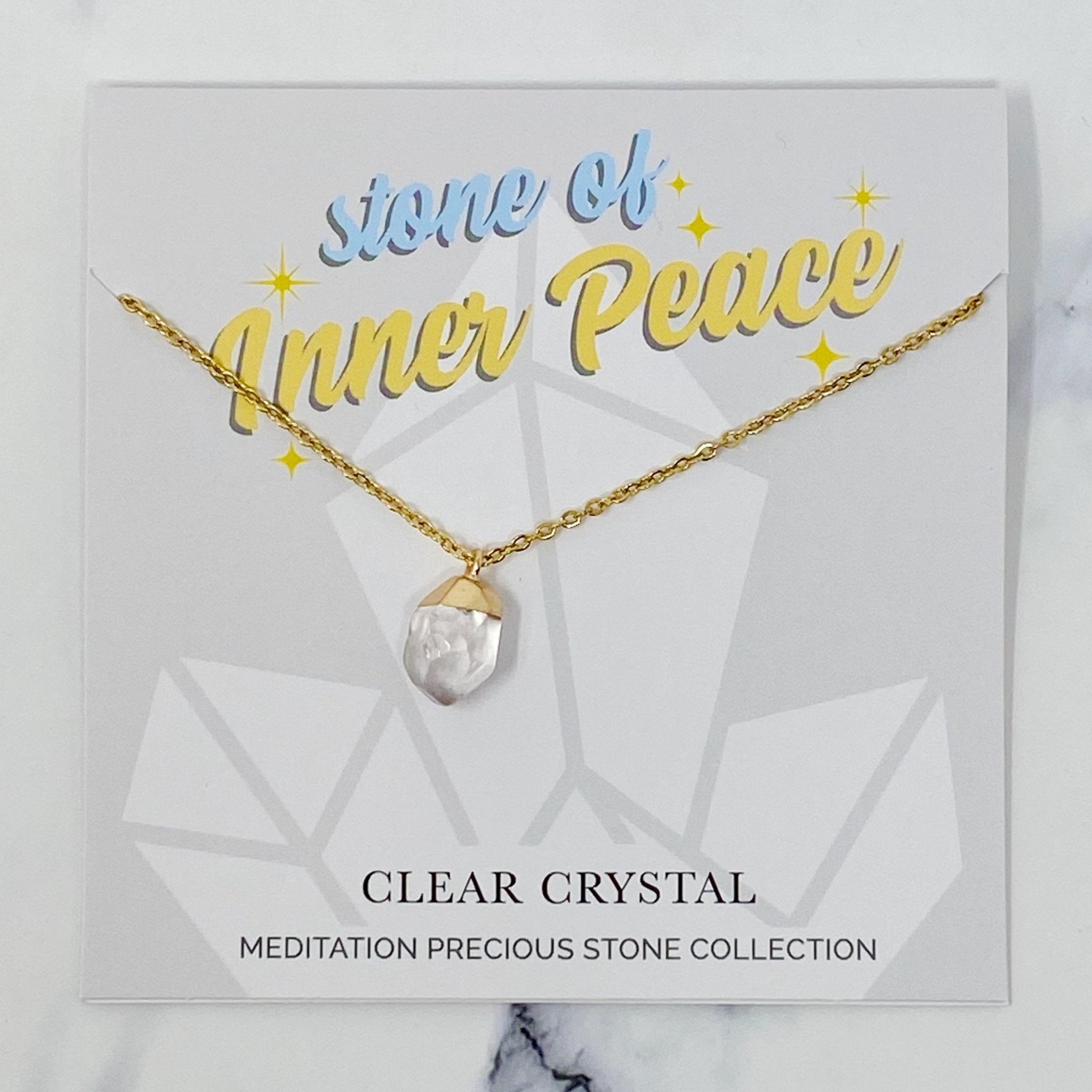 Meditation Precious Stone Collection Necklace - The Kindness Cause