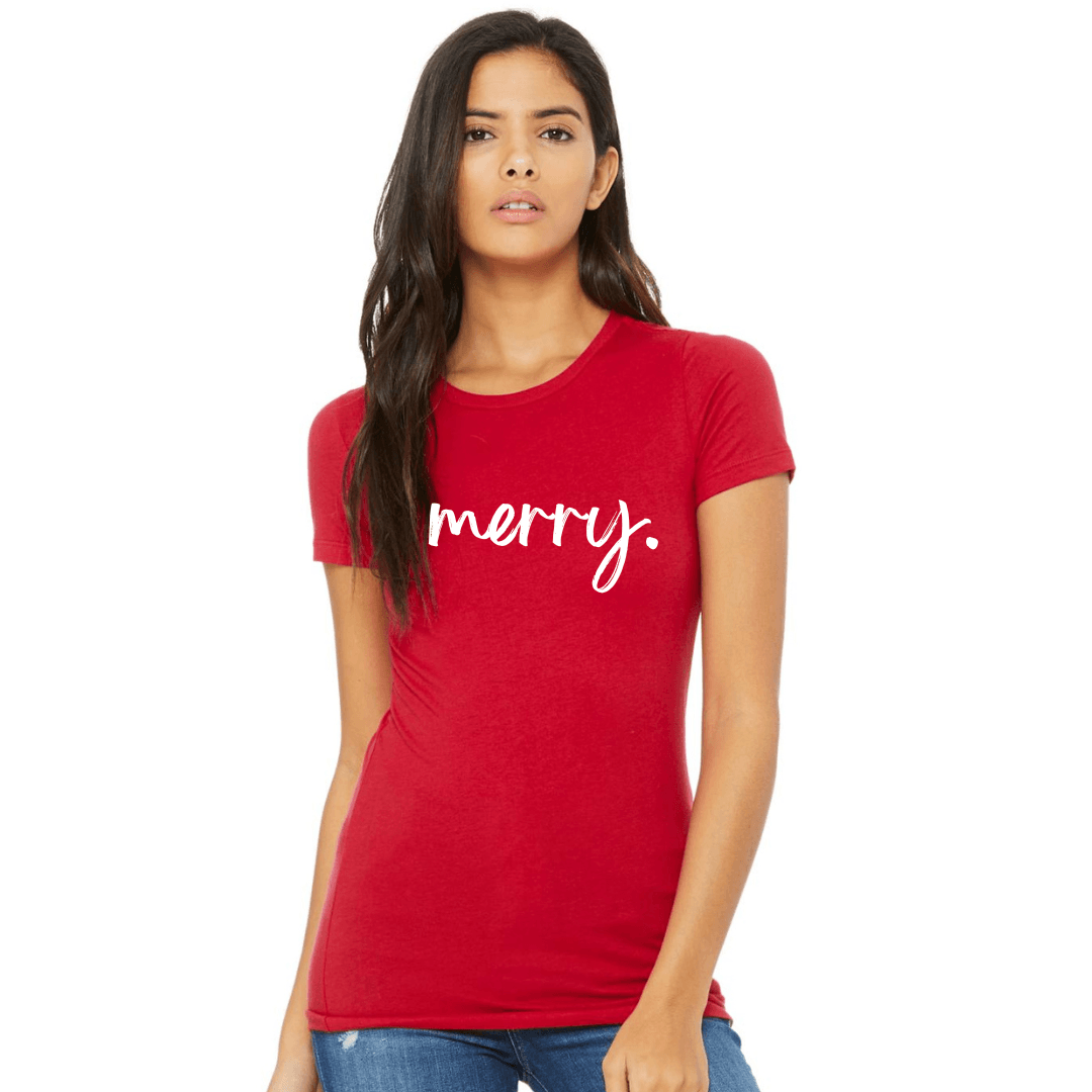Merry White Graphic Women's The Favorite Tee - The Kindness Cause