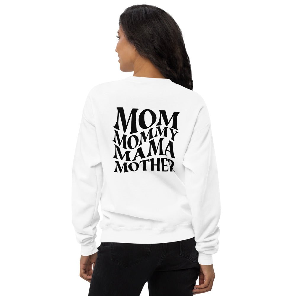 My Squad Calls Me Mom Unisex Fit Fleece Sweatshirt - The Kindness Cause