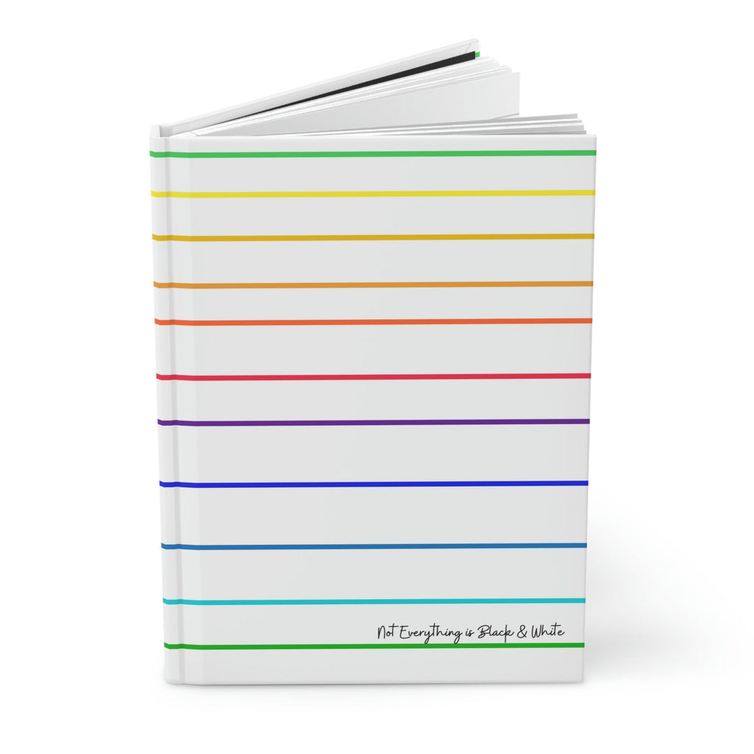 Not Everything Is Black &amp; White Hardcover Matte Journal - The Kindness Cause