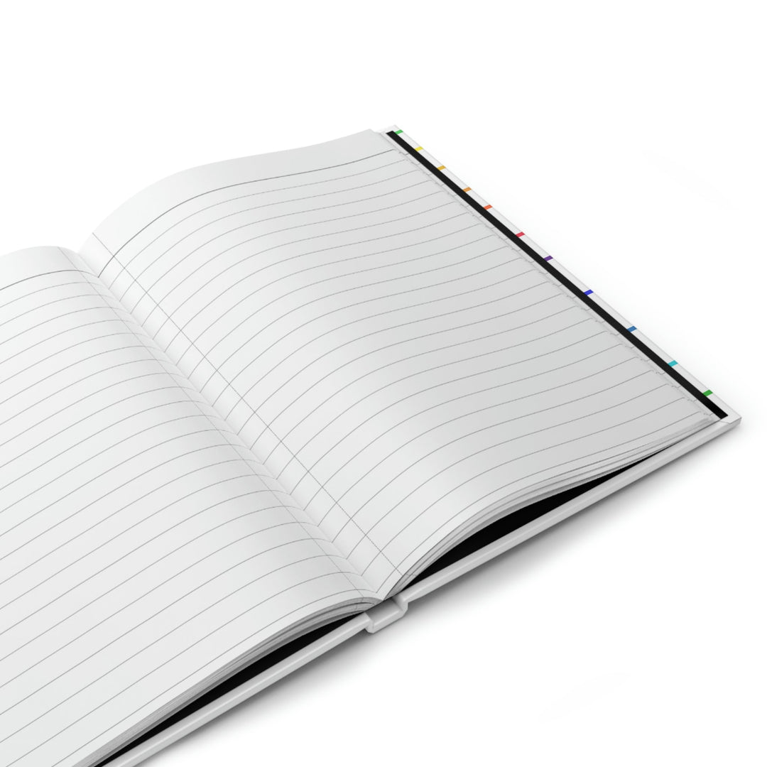 Not Everything Is Black &amp; White Hardcover Matte Journal - The Kindness Cause