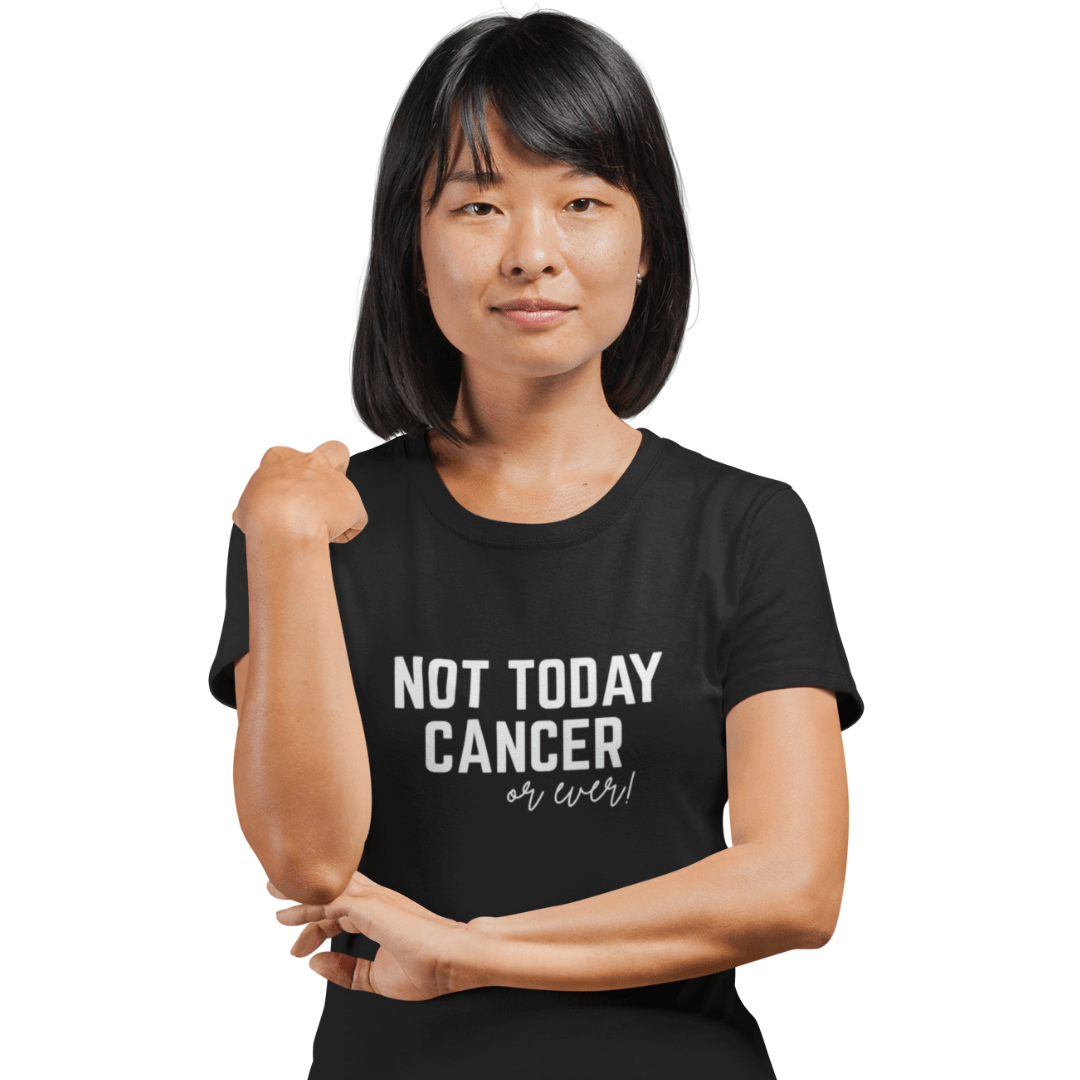 Not Today Cancer Unisex Jersey Short Sleeve Tee - The Kindness Cause