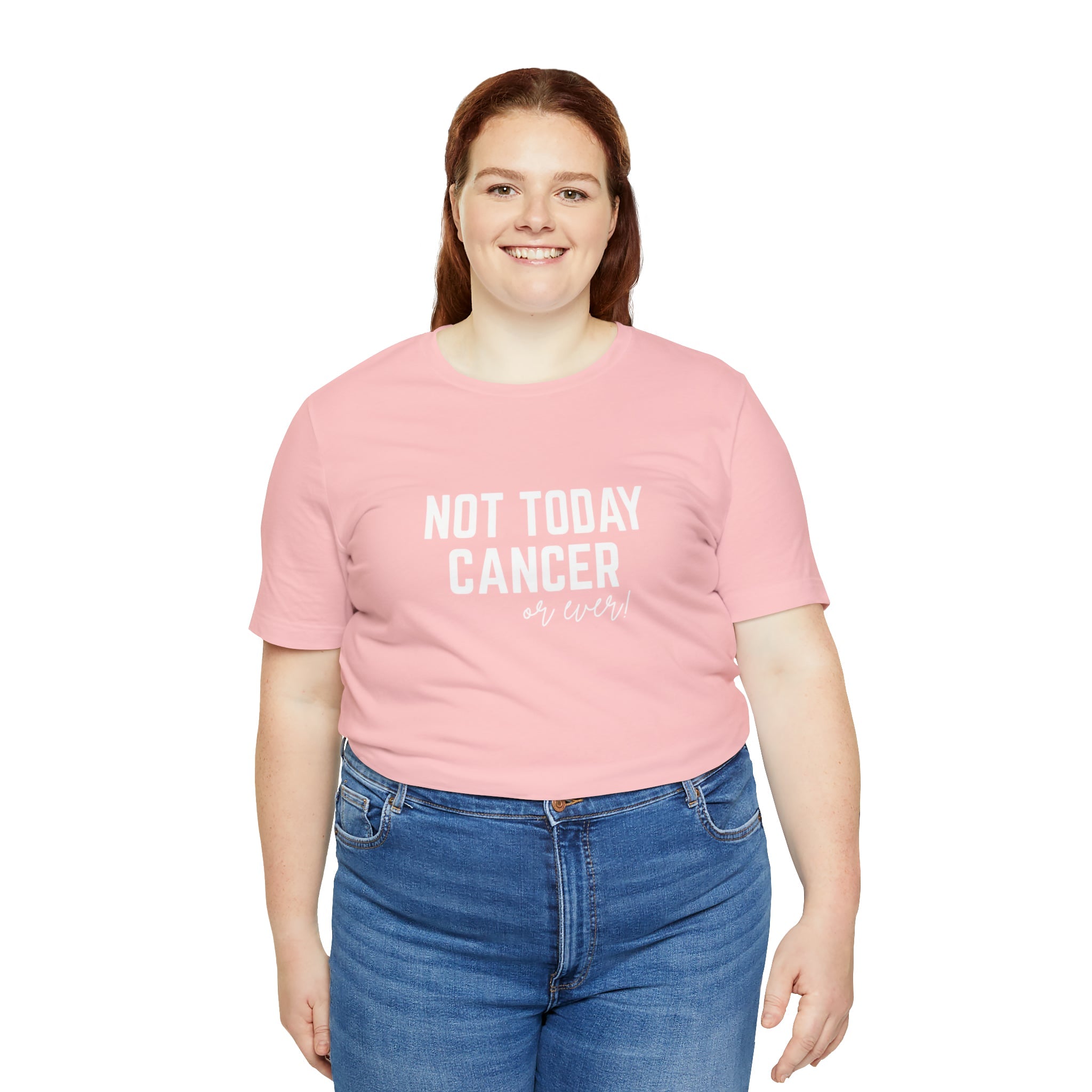 Not Today Cancer Unisex Jersey Short Sleeve Tee - The Kindness Cause