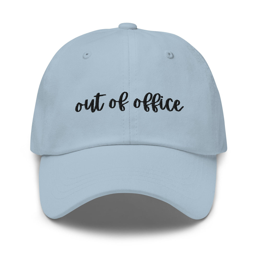 Out of Office Embroidered Dad Hat - The Kindness Cause