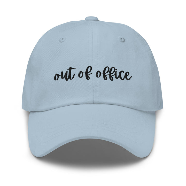 Out of Office Embroidered Dad Hat - The Kindness Cause