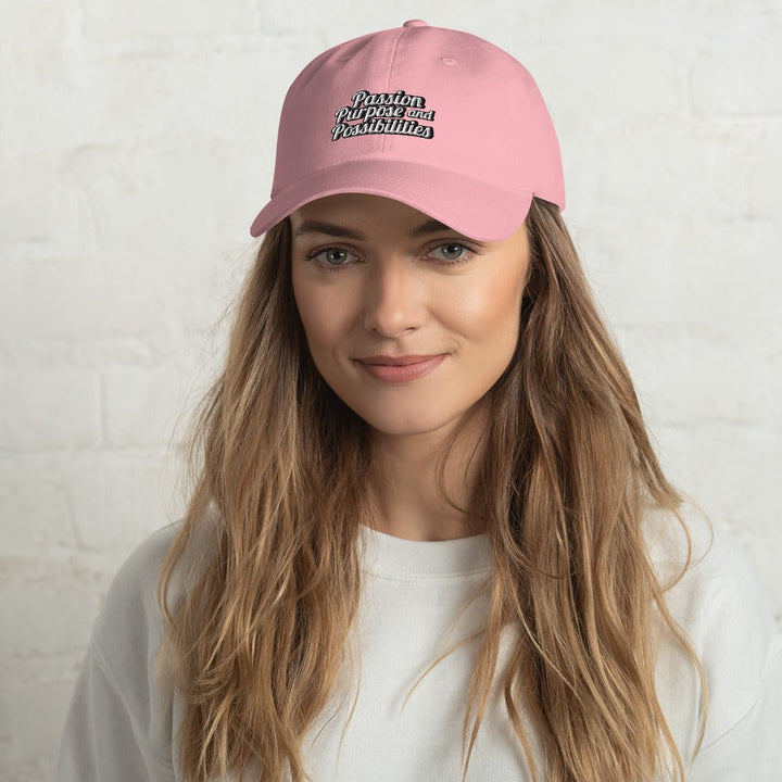 Passion Purpose and Possibilities Embroidered Dad Hat - The Kindness Cause