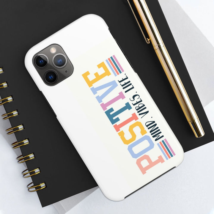 Positive Mind Vibes Life Case Mate Tough Phone Cases - The Kindness Cause