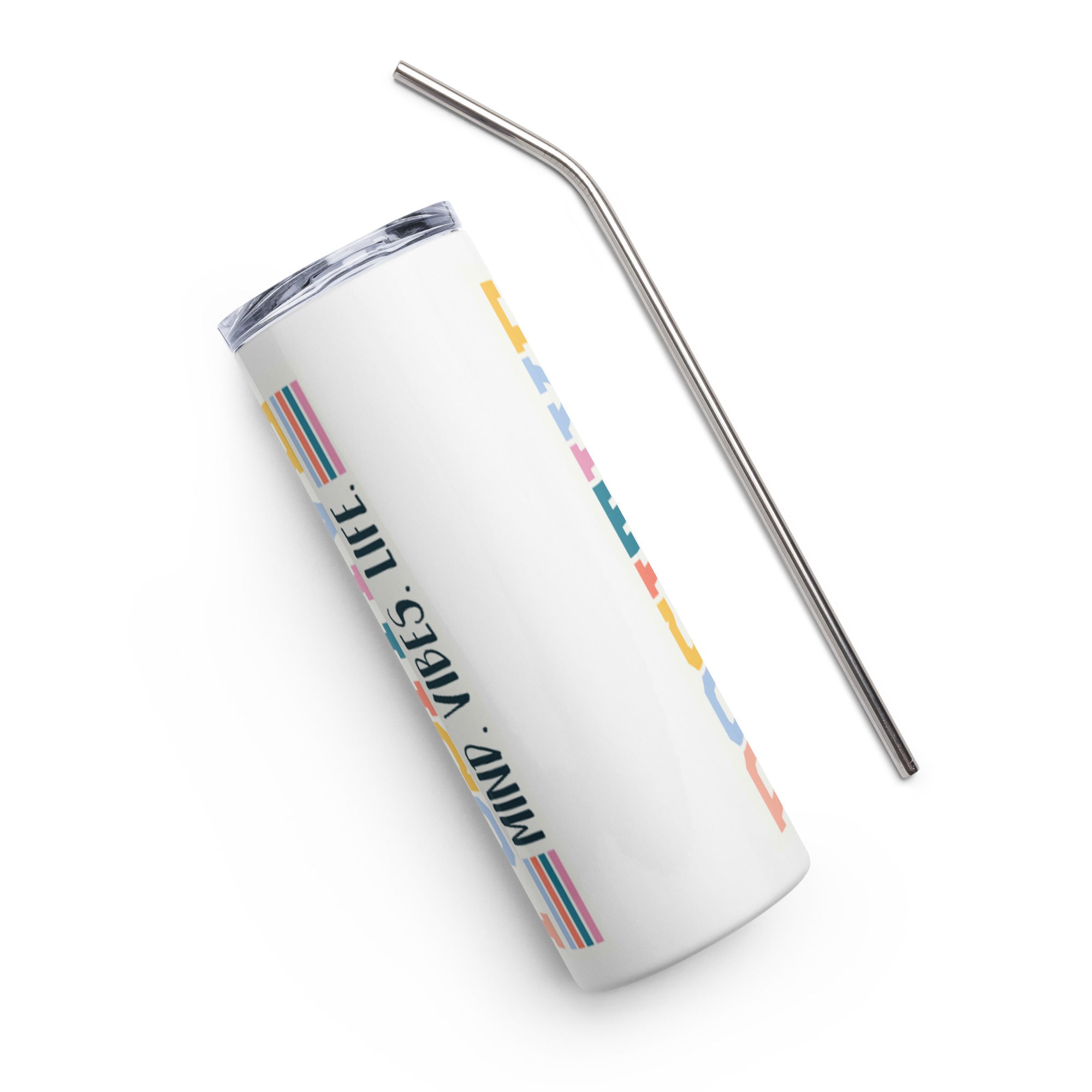 Positive Mind Vibes Life Stainless Steel Tumbler - The Kindness Cause