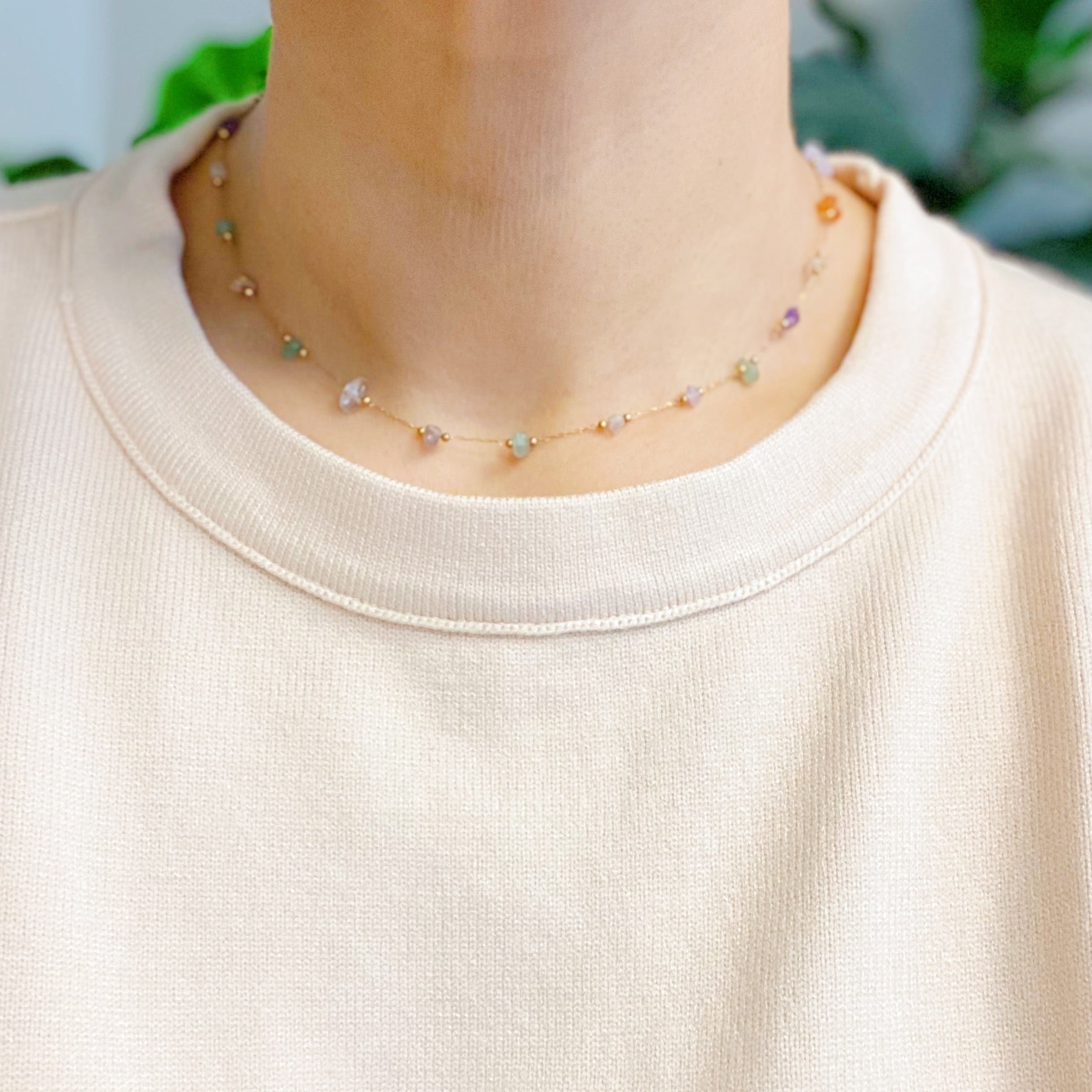 Precious Pebble Stone Necklace - The Kindness Cause