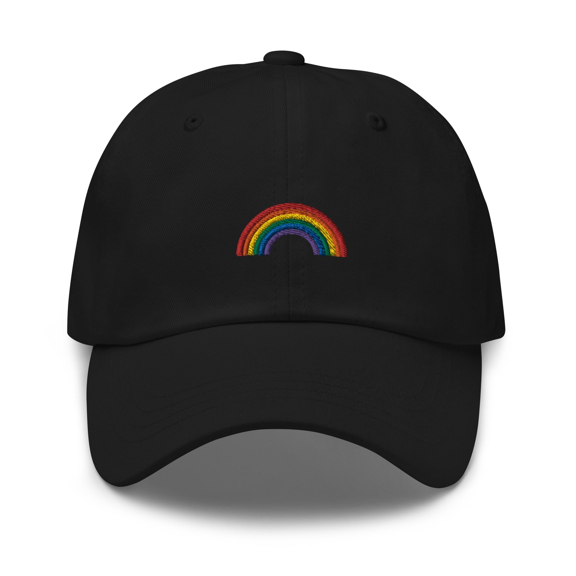 Pride Rainbow Embroidered Dad Hat - The Kindness Cause